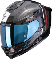 Scorpion Exo-1500 Carbon Air Zity černá/červená/modrá Scorpion Exo-1500 Carbon Air Zity černá/červená/modrá