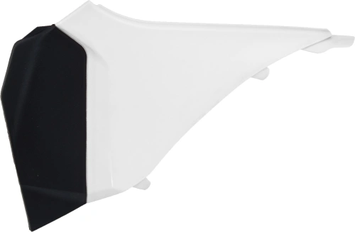 Bočný kryt vzduchového filtra ľavý KTM, perách (bielo-čierny) M400-291