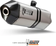 Koncovka výfuku SPEED EDGE KT.017.LRX Nerez / Karbónové viečko