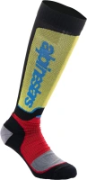 Ponožky MX PLUS, ALPINESTARS (černá/červená fluo/žlutá fluo/modrá) 2024 Ponožky MX PLUS, ALPINESTARS (černá/červená fluo/žlutá fluo/modrá) 2024