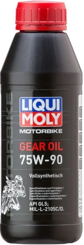 LIQUI MOLY Motorbike Gear Oil SAE 75W-90 - plne syntetický prevodový olej 500 ml