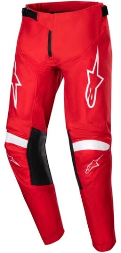 Kalhoty RACER LURV, ALPINESTARS, dětské (červená/bílá) 2024
