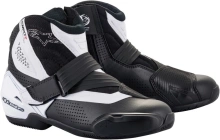 Boty SMX-1 R VENTED, ALPINESTARS (černá/bílá, perforovaná obšívka) Boty SMX-1 R VENTED, ALPINESTARS (černá/bílá, perforovaná obšívka)