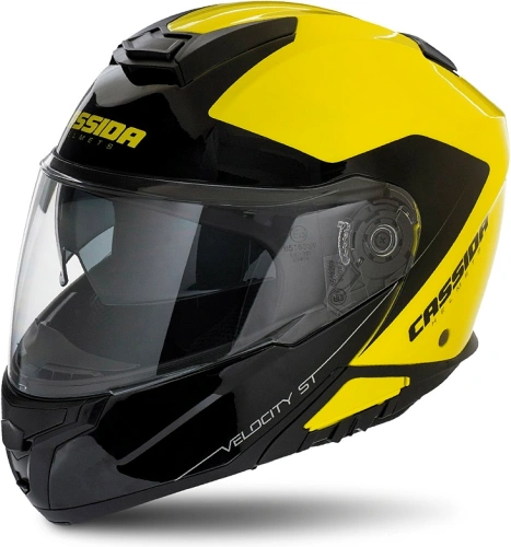 Prilba Velocity ST 2.1, CASSIDA (žltá fluo / čierna, plexi s prípravou pre Pinlock)
