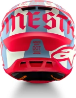 Přilba SUPERTECH S-M7 limitovaná edice BEAST COAST, ALPINESTARS (šedá/černá/oranžová) 2026 (2)