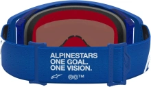 Brýle SUPERTECH VESTA, ALPINESTARS (modrá/bílá, zrcadlové modré plexi) 2027 (1)
