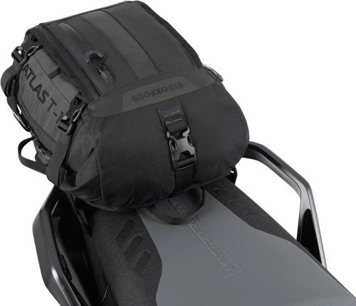 Brašna na sedadlo spolujezdce Atlas T-10 Advanced Tourpack, OXFORD (černá, objem 10 l)