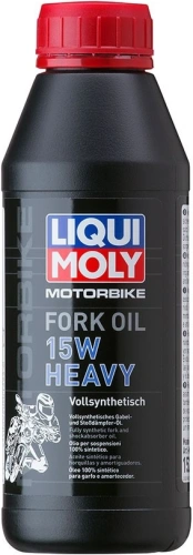 LIQUI MOLY Motorbike Fork Oil 15w Heavy - olej do tlmičov pre motocykle - ťažký 500 ml