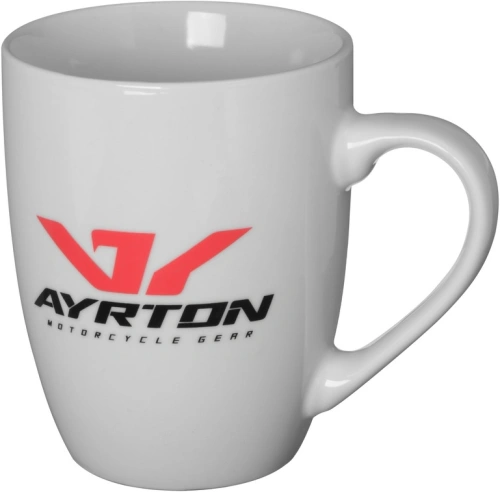 Hrnček biely s logom Ayrton