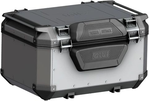 E 158 opěrka GIVI pro celohliníkový topcase OBK 58 Trekker Outback, dvoudílná