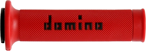 Gripy A010 (road) dĺžka 120/125 mm, DOMINO (červeno-čierne) M018-370