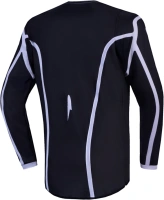 Dres FLUID APEX V2 YOUTH, ALPINESTARS, dětské (černá/stříbrná) 2027 (1)