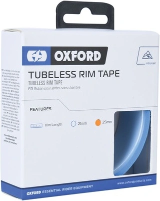 Páska "bandáž" na utesnenie ráfikov bezdušových pneu, OXFORD (dĺžka 10m, šírka 25 mm)