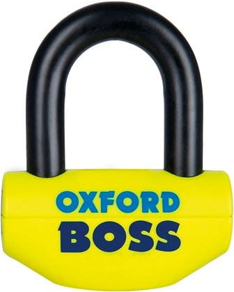 Zámok U profil Big Boss, OXFORD - Anglicko (žltý / čierny, priemer čapu 16 mm)