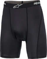 Trenýrky MX BOXER PADDED, ALPINESTARS (černá/bílá) 2026 Trenýrky MX BOXER PADDED, ALPINESTARS (černá/bílá) 2026