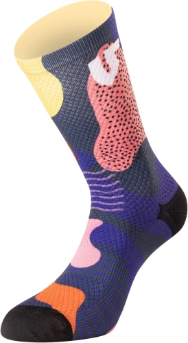 Ponožky FUNKY CAMO 2022, UNDERSHIELD (fialová/ružová/žltá)