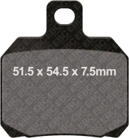 Brzdové destičky EBC FA266