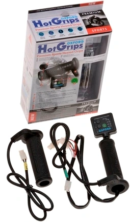 Vyhrievané gripy na motorku Oxford OF692 Hotgrips Premium Sports