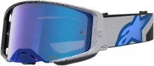 Brýle SUPERTECH HITEN, ALPINESTARS (černá/modrá, zrcadlové modré plexi) 2027
