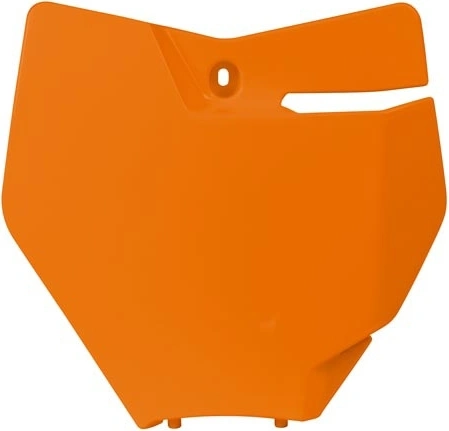 Čelné číselná tabuľka KTM, perách (oranžová) M400-710