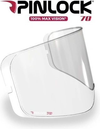 Pinlock Max Vision pre plexi prilieb Darksome/MOD, SIMPSON (číry)