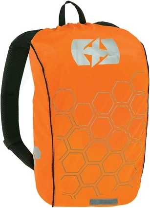 Reflexné obal / pláštenka batohu Bright Cover, OXFORD (oranžová / reflexné prvky, Š x V = 640 x 720 mm)