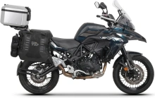 Kompletní sada sedlových brašen SHAD TERRA TR40 a hliníkového 55L topcase, včetně montážní sady SHAD Benelli TRK 502 X 2022 -