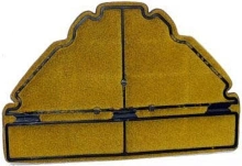 Vzduchový filtr HFA4611, HIFLOFILTRO M210-194