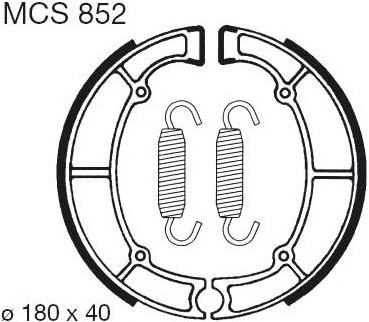 Brzdové čeľuste MCS 852