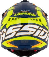 Prilba Cross Pro II Contra, CASSIDA (žltá fluo/oranžová/modrá, veľ. 2XL) (2)