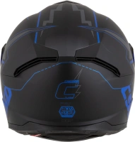 Prilba Integral GT 2.1 Flash, CASSIDA (čierna matná/metalická modrá/tmavo šedá) plexi s prípravou pre Pinlock (5)