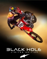 Přilba SUPERTECH S-M10 limitovaná edice BLACK HOLE, ALPINESTARS (černá/multicolor) 2026 (4)