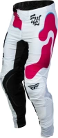 Kalhoty LITE VIBE, FLY RACING - USA (bílá/růžová/modrá) (3)