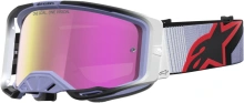 Brýle VISION 8 MAVEN, ALPINESTARS (levandulová/černá, zrcadlové růžové plexi) 2027
