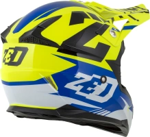 Přilba X1.9D TARGA, ZED, dětská (žlutá fluo/modrá/černá/bílá) 2025 (6)
