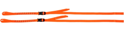 Upínací popruh OXFORD Rock strap nastaviteľný - reflexná oranžová, šírka 12mm