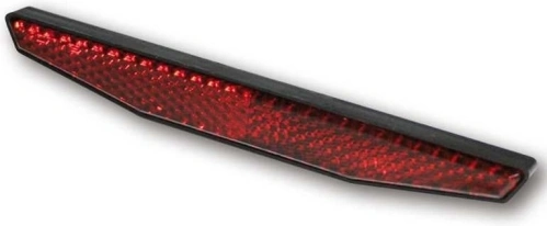 Odrazka nalepovacie - červená, 125x18mm, homologizácia "E"