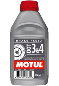 Brzdová kvapalina Motul DOT3 + 4 0,5l