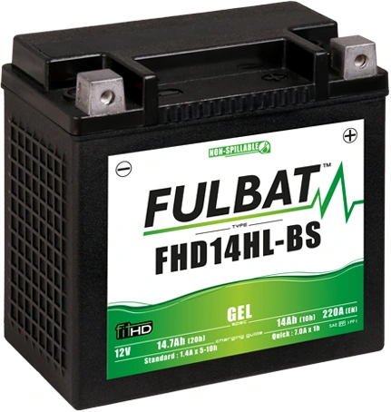 Gélová batéria FULBAT FHD14HL-BS GEL (Harley.D) (YHD14HL-BS GEL) 550880