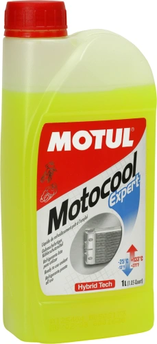 Celoročné chladiaca kvapalina Motul Motocool Expert do -37 ° C, 1l