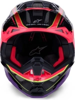 Přilba SUPERTECH S-M10 ERA, ALPINESTARS (růžová/fialová/žlutá fluo) 2026 (5)